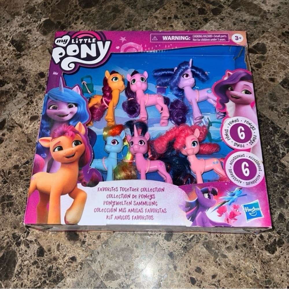 My Little Pony Favorites Collection - Pink, Purple, Blue